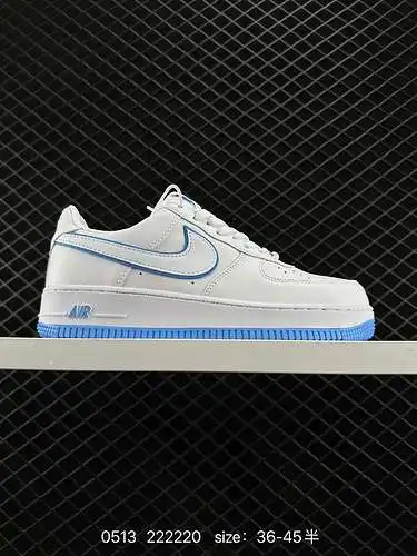 Nike Air Force Low Air Force 1 zapatillas deportivas informales, versátiles y de caña baja. La combi