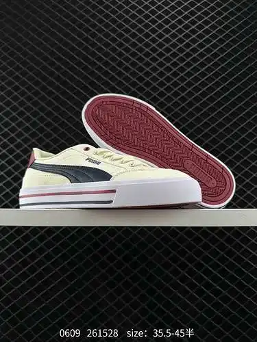 4 Zapatillas deportivas Puma Court Low para hombre y mujer, nuevas zapatillas casual retro del mismo