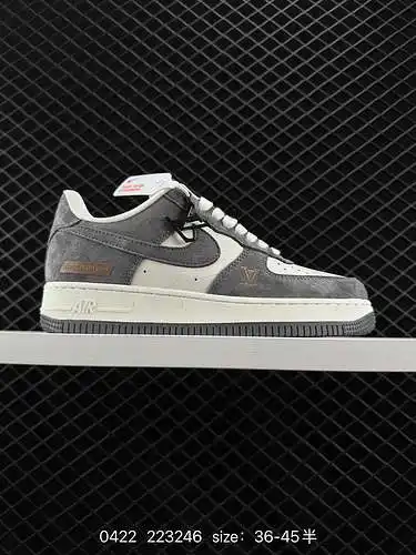 23 Nike Air Force Low LV8 Air Force One zapatillas deportivas informales, versátiles y de caña baja.