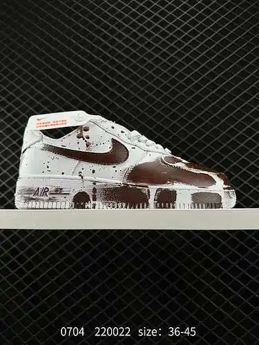 Nike Air Force Low Air Force 1 zapatillas deportivas informales, versátiles y de caña baja. La combi