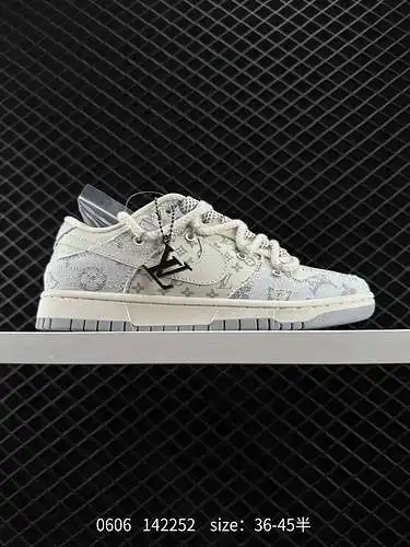 26 zapatillas deportivas informales de caña baja NK Dunk Low Retro "personalización DIY de alta