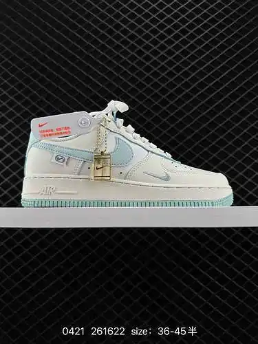 Nike Air Force Low Air Force 1 zapatillas deportivas informales, versátiles y de caña baja. La combi