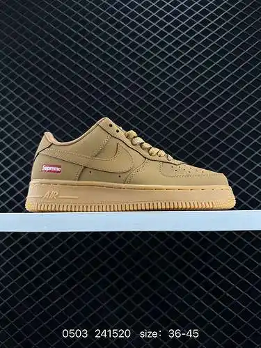 Nike Air Force Low Air Force 1 zapatillas deportivas informales, versátiles y de caña baja. La combi