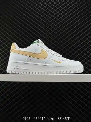 7 Nike Air Force '7 Low Air Force 1 zapatillas deportivas informales, versátiles y de suela gruesa, 