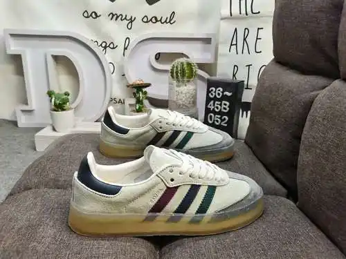 052D zapatos para hombres y mujeres, sistema genuino de media talla #Uso de cuero de gamuza combinad