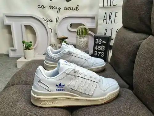 373DAdidas Forum 84 Zapatillas deportivas informales de moda, versátiles, de caña baja y caña baja. 