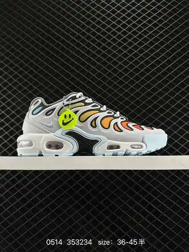 7 Zapatillas deportivas informales NIKE AIR MAXPLUS DRIFT con amortiguación de aire, ¡la forma es sú