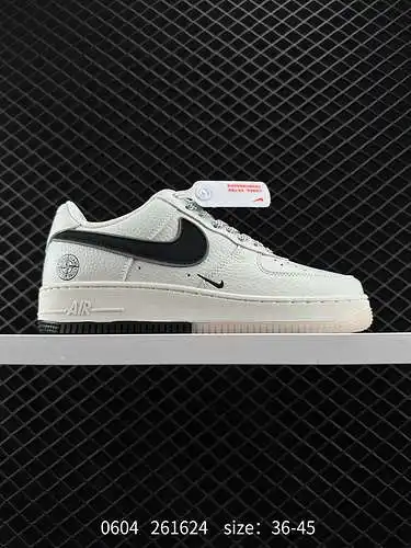 2 Nike Air Force Low Air Force 1 zapatillas deportivas informales, versátiles y de caña baja. La com