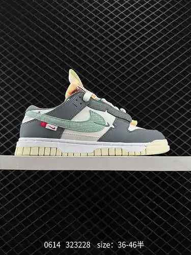 4 Nk Air Dunk Low 3. Remastered Artículo versátil, zapatos de skate deportivos informales de caña ba