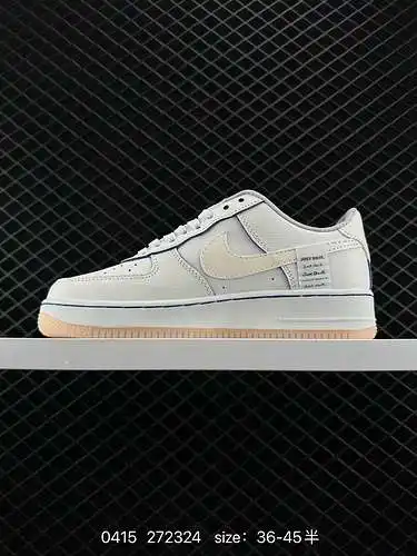 2 Nike Air Force Low Air Force 1 zapatillas deportivas informales, versátiles y de caña baja. La com