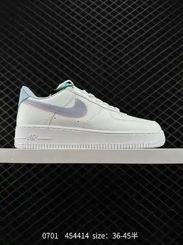 7 Nike Air Force ’7 Air Force 1 AF Zapatillas deportivas informales, versátiles, de corte bajo, suel