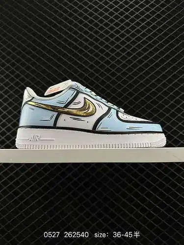 2 Nike Air Force Low Air Force 1 zapatillas deportivas informales, versátiles y deconstruidas de cañ