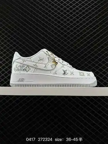 2 Nike Air Force Low Air Force 1 zapatillas deportivas informales, versátiles y de caña baja. La com