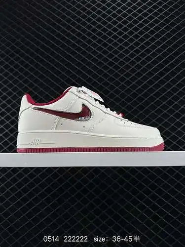Nike Air Force Low Air Force 1 zapatillas deportivas informales, versátiles y de caña baja. La combi
