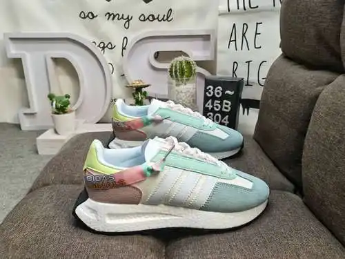Prototipo adidas Racing 1 Boost 304D a nivel de empresa, serie retro ligera y veloz, zapatillas depo
