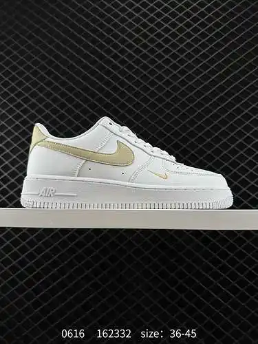 6 Nike Air Force '7 Low Air Force 1 con colchón de aire, zapatillas deportivas informales elevadas, 