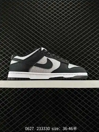 NK SB Dunk Low Personalización de alta gama DIY "El material de la capa superior original en bl