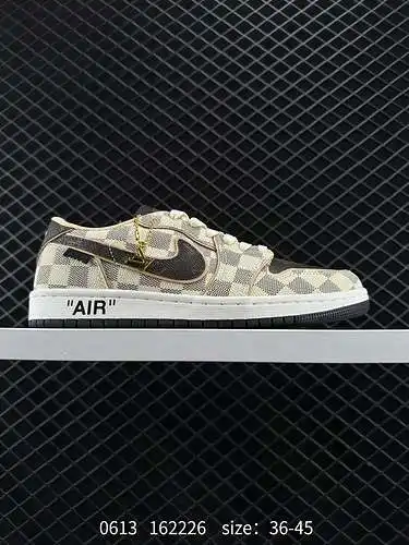 3 NIke Air Force '7 Low "LV co-branded Night Elf Cowboy" Air Force 1 calzado deportivo de 