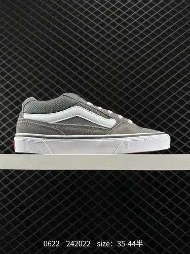 Nueva versión de pan, nuevo molde, nueva versión de punzón Vans Caldrone zapatos gordos negros Ameri