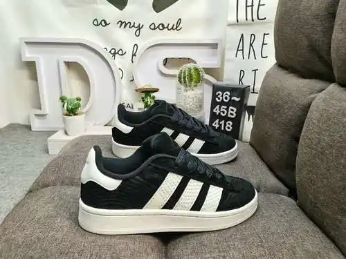 418DAdidas. Zapatos para hombre y mujer, zapatos de pan Clover CAMPUS 00s, zapatillas retro informal