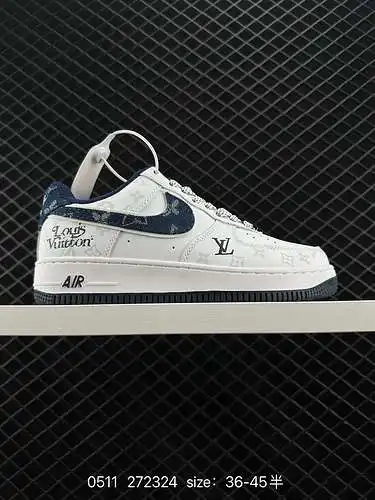 2 Nike Air Force Low Air Force 1 zapatillas deportivas informales, versátiles y de caña baja. La com