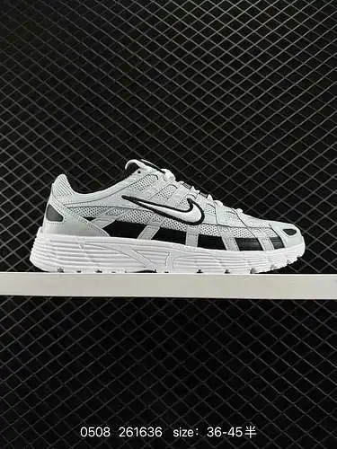 8 Nike de nivel corporativo Nike p-6 utiliza materiales transpirables y superposiciones ingeniosas p