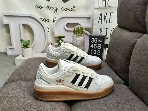 132DAdidas Forum 84 Zapatillas deportivas informales de moda, versátiles, de caña baja y caña baja. 