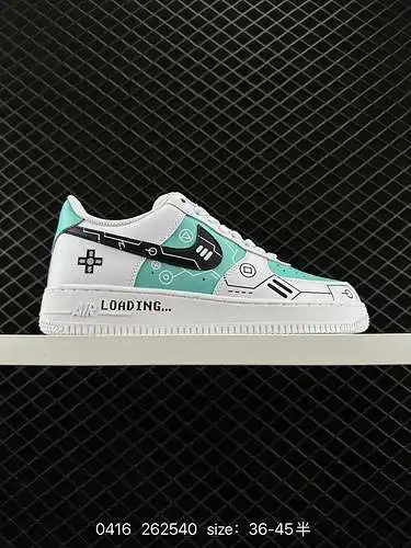 2 Nike Air Force Low Air Force One zapatillas deportivas informales, versátiles y de caña baja. La c