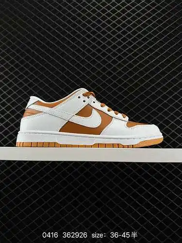 3 NIKE DUNK SB LOW Reversed White Orange Dunk SB, como su nombre indica, tiene el origen clásico de 
