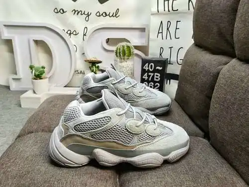 062DAdidas Yeezy 500 #AD Wanbang gamuza original y piel de vaca granulada #Tecnología de absorción d