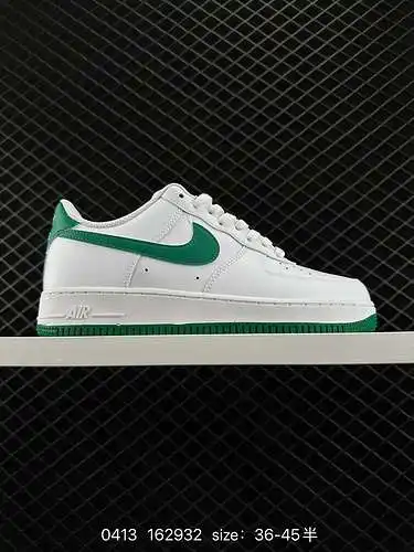 6 Zapatillas deportivas informales de caña baja Nike Air Force Low Air Force 1. Horma original y car