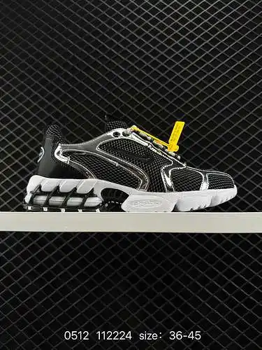 2 Stussy x NK Air Zoom Spiridon Caged 2 zapatillas para correr con colchón de aire retro Stussy de m