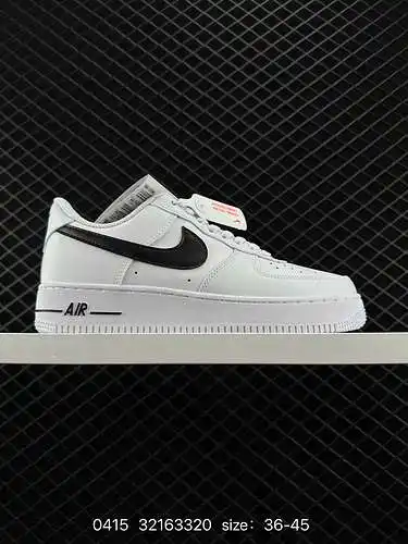 Nike Air Force Low Air Force 1 zapatillas deportivas informales, versátiles y de caña baja. La combi