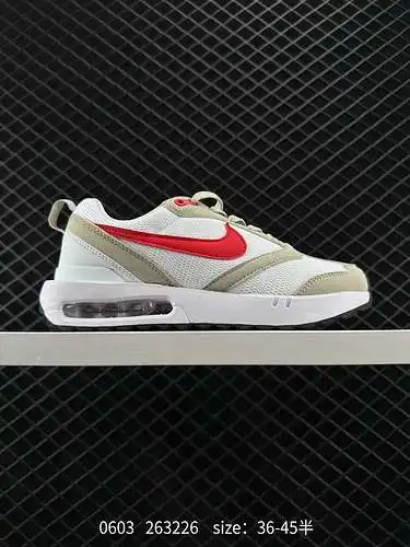 3 Serie Nike Air Max Dawn de zapatos deportivos informales, versátiles y con colchón de aire de cort