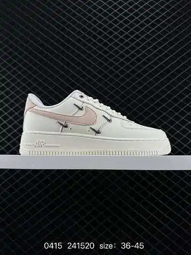Nike Air Force Low Air Force 1 zapatillas deportivas informales, versátiles y de caña baja. La combi