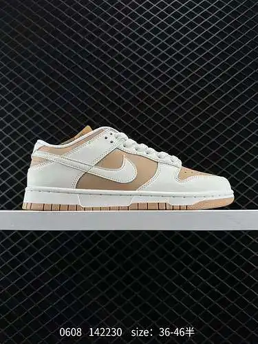Nike SB Dunk Low dunk series zapatos de skate deportivos casuales de caña baja están hechos de mater