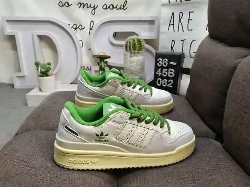 062DAdidas Forum 84 Zapatillas deportivas informales de moda, versátiles, de caña baja y caña baja. 
