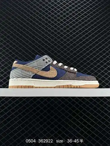 NIKE DUNK SB LOW Empalme de mezclilla Dunk SB, como su nombre indica, tiene el origen clásico de Dun