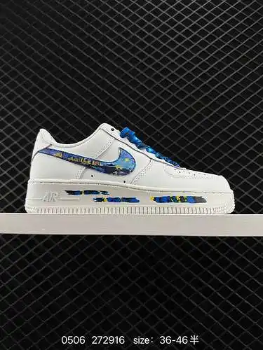 8 Nike Air Force Low Las zapatillas deportivas informales de caña baja y combinables Air Force 1 tie