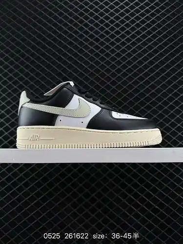 Nike Air Force Low Air Force 1 zapatillas deportivas informales, versátiles y de caña baja. La combi