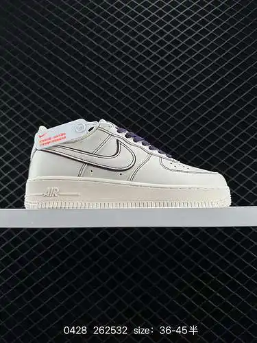 6 Nike Air Force Low Air Force One zapatillas deportivas informales, versátiles y de caña baja. La c