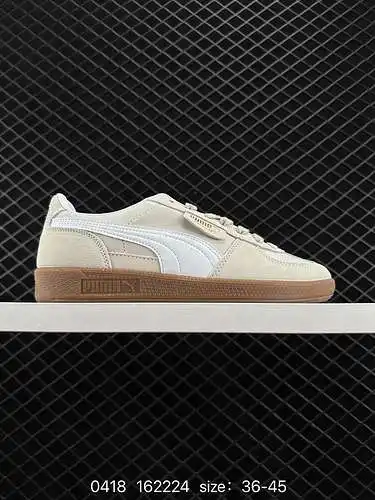 2 Puma Palermo OG artículo retro Zapatillas de entrenamiento moral de corte bajo, antideslizantes, r