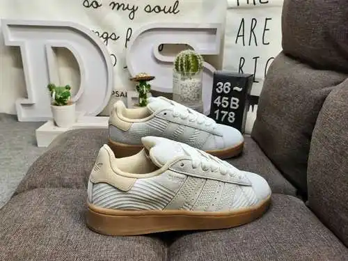 178DAdidas. Zapatos para hombre y mujer, zapatos de pan Clover CAMPUS 00s, zapatillas retro informal