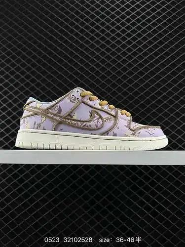 4 Nike SB Dunk Low Premium "Pastoral Print" Nike SB Low Joint Pastoral Print Este zapato t