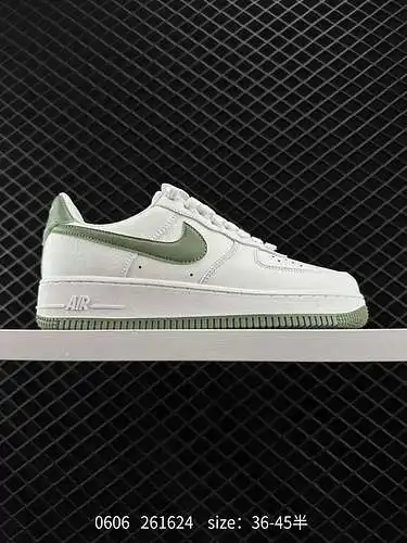 2 Nike Air Force Low Air Force 1 zapatillas deportivas informales, versátiles y de caña baja. La com