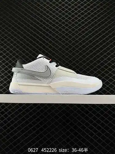 3. Las zapatillas de baloncesto deportivas informales de caña baja Nike Morant Generation Zoom JA EP