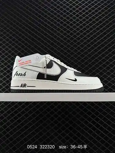 Nike Air Force Low Air Force 1 zapatillas deportivas informales, versátiles y de caña baja. La combi