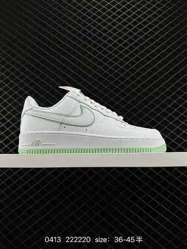 Nike Air Force Low Air Force 1 zapatillas deportivas informales, versátiles y de caña baja. La combi