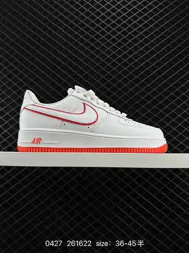 Nike Air Force Low Air Force 1 zapatillas deportivas informales, versátiles y de caña baja. La combi