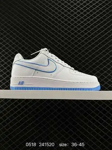 Nike Air Force Low Air Force 1 zapatillas deportivas informales, versátiles y de caña baja. La combi